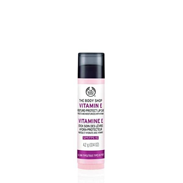 Netmeds | The Body Shop Vitamin E Moisture Protect SPF 15 Lip Care Balm 4.2 gm