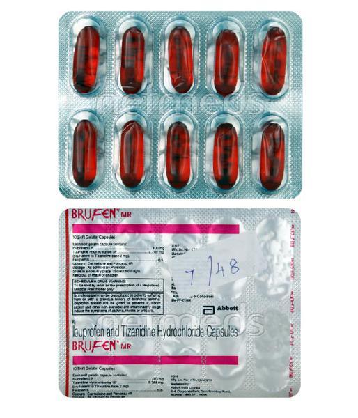 Brufen MR Capsule 10'S - Muscle Cramps/Spasticity-Mus