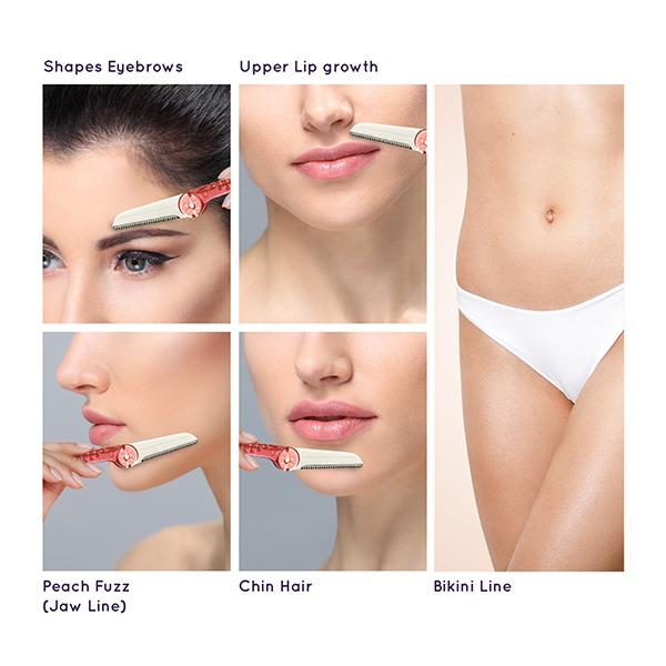Sanfe Foldable Pretty Face Razor 3's - Shaving & Hair Removal