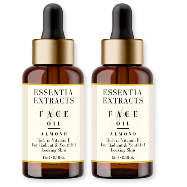 Netmeds | Essentia Extracts Face Oil - Almond (Pack of 2 x 15 ml) 1's
