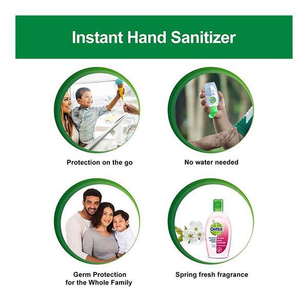Dettol Instant Hand Sanitizer - Floral Essence 50 ml - Hand Sanitizer