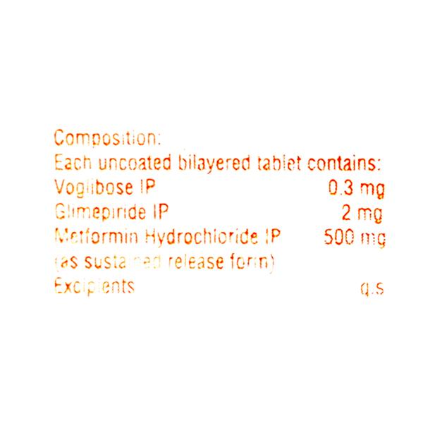 Trivoglicad 2mg Tablet 10'S - Diabetes-Ant