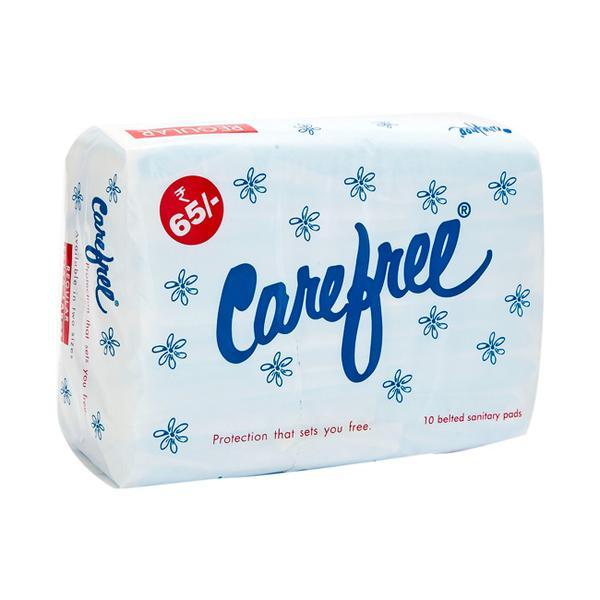 Netmeds | Carefree Sanitary pad (Regular) 10's