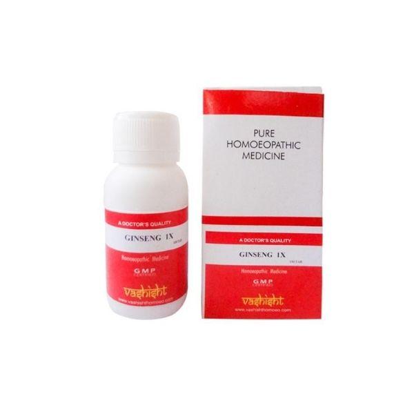 Vashisht Ginseng Trituration 1X Tablet 100 gm - Triturations (Homeo Tablets)