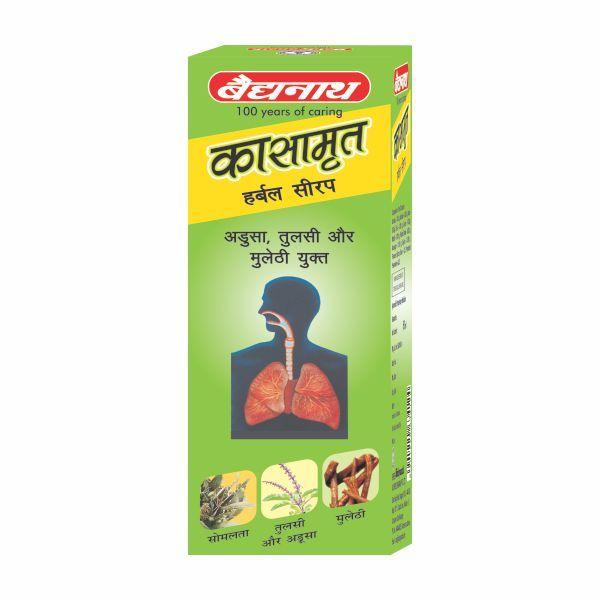 Baidyanath Kasamrit Herbal Syrup 100 ml - Speciality Medicines