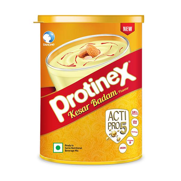 Protinex Nutritional Powder with ACTIPRO5 - Kesar Badam Flavour 250 gm - Protein Drink