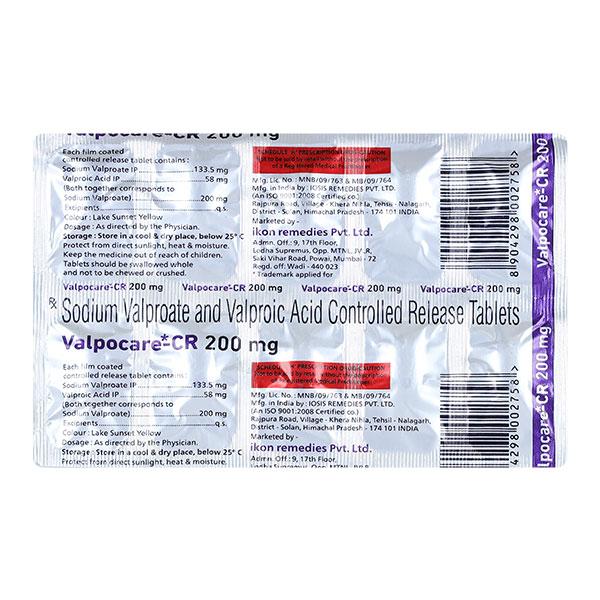 VALPOCARE CR 200 Tablet 10's