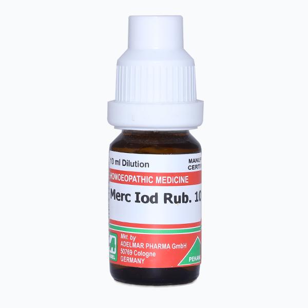Adel Merc Iod Rub. 10M Liquid 10 ml - Dilutions