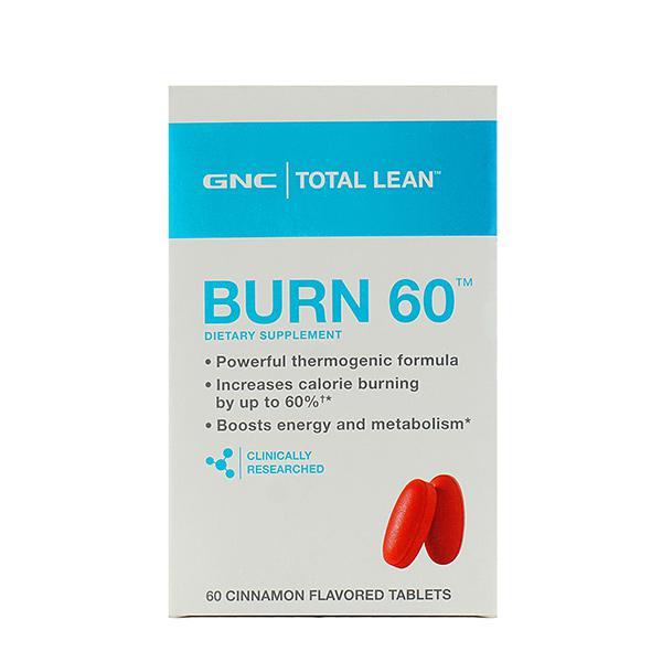 GNC Total Lean Burn 60 Cinnamon Flavored Tablet 60's - Weight Loss