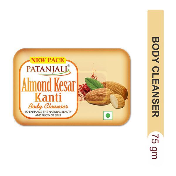 Netmeds | Patanjali Body Cleanser - Almond Kesar Kanti 75 gm