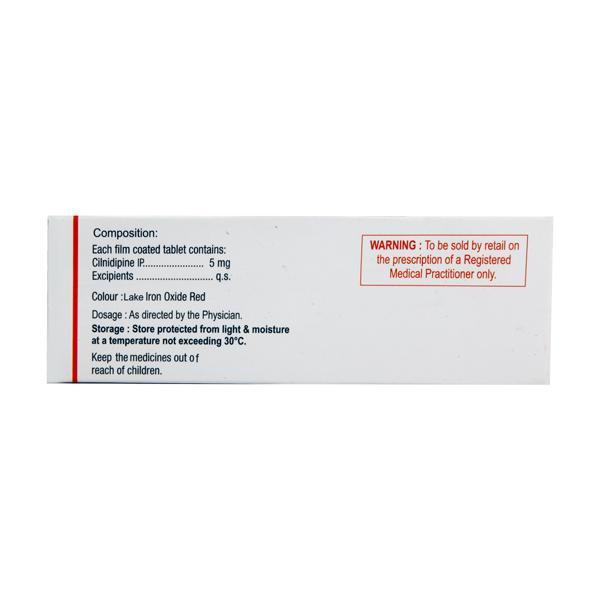 Lnbloc 5mg Tablet 10'S - Hypertension-Cal