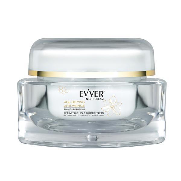 Evver Age-Defying Anti-Wrinkle Night Cream 50 ml - Dark Circle & Wrinkle Busters