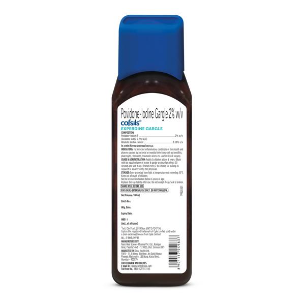 COFSILS EXPERDINE Gargle 100ml - Oral Care - P-Mou