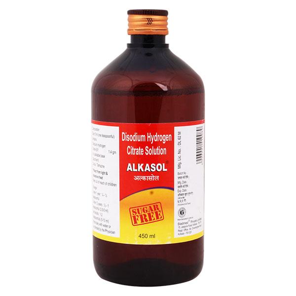 ALKASOL SUGAR FREE SOLUTION 450ml - Kidney Disease/Stones-Oth
