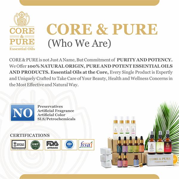 Core & Pure Focus Oil 12 ml - Essential Oils