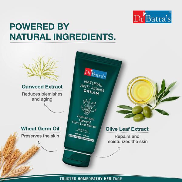 Dr. Batra's Natural Anti Aging Cream 100 gm - Night Cream