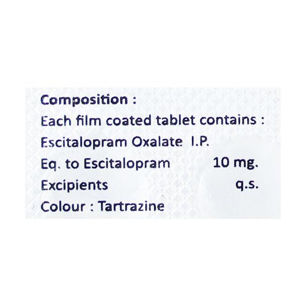 CIPAM S 10 Tablet 15's - Depression-Ant