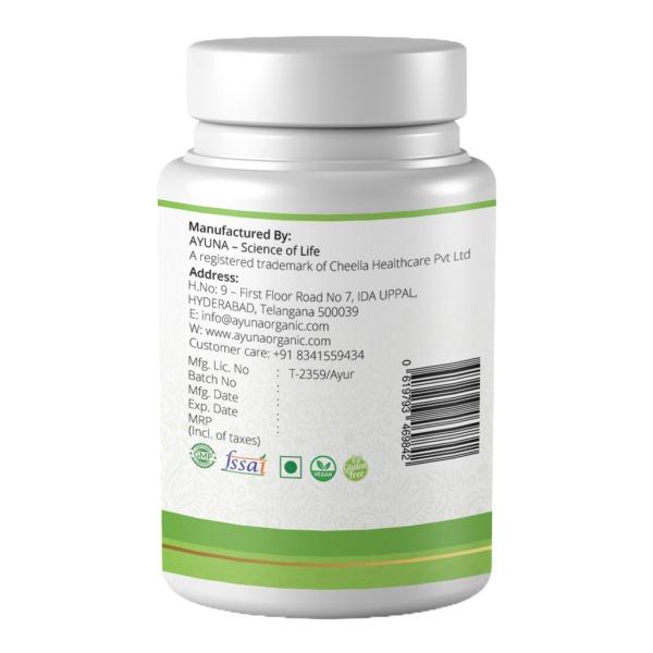Ayuna Haritaki Veg Capsule 60's - Speciality Medicines