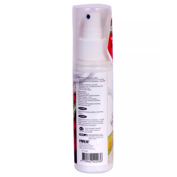 Farlin Clean 2.0 Baby Bottle Wash Liquid 100 ml - Baby Safety