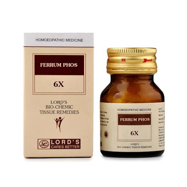 Netmeds | Lord's Bio-Chemic Ferrum Phos 6X Tablet 25 gm