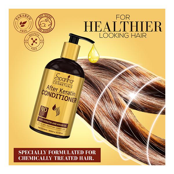 Spantra Cosmetuals After Keratin Conditioner 300 ml - Shampoos