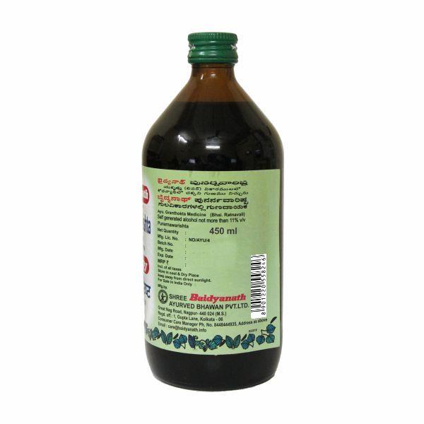 Baidyanath Punarnawarishta Kadha 450 ml - Speciality Medicines