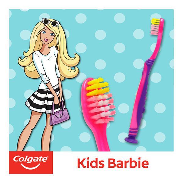 Colgate Barbie (5+Yrs) Extra Soft Toothbrush - Toothbrushes
