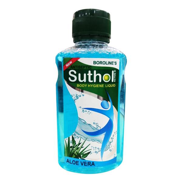 Netmeds | Boroline's Antiseptic Suthol Active Body Hygiene Liquid - Aloevera 100 ml
