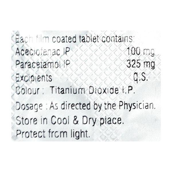EASYNAC P Tablet 10's - Pain relief-Nsa