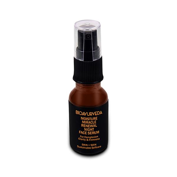 Bioayurveda Basics Moisture Miracle Renewal Night Face Serum 15 ml - Face Serum
