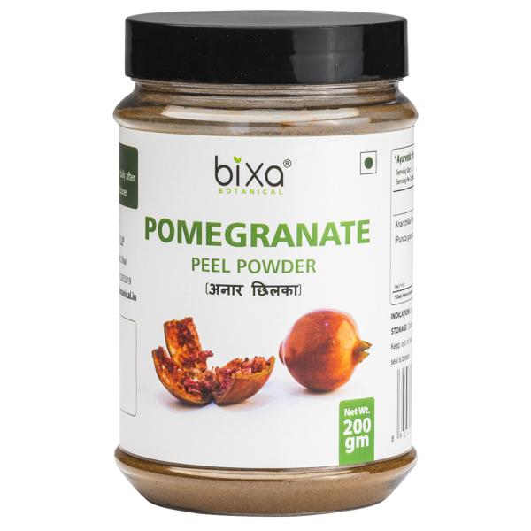 Bixa Botanical Pomegranate Fruit Peel Powder 200 gm