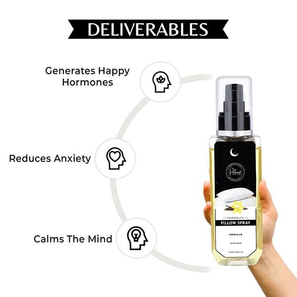 Palmist Skin Care Therapeutic Pillow Spray - Vanilla 100 ml - Others