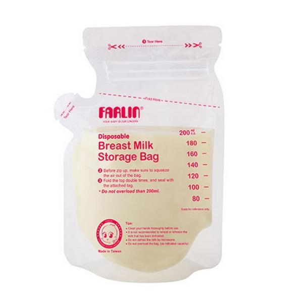 Farlin Disposable Breast Milk Storage Bag 200 ml - Feeding & Nursing