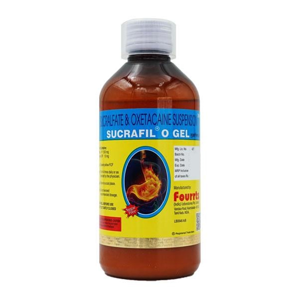 Sucrafil O Gel 100ml - Ulcer/Reflux/Flatulence-Aaa