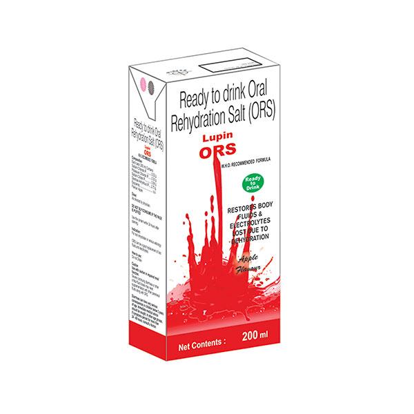Lupin O.R.S. Apple Flavour Liquid 200ml