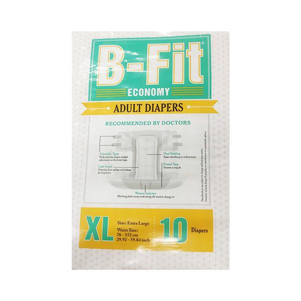B-Fit Adult Diaper Pants - Economy (XL) 10's - Adult Diapers & Pads