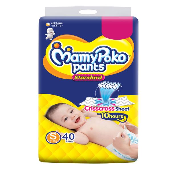 Netmeds | MamyPoko Pants Standard Diapers (S) 40's