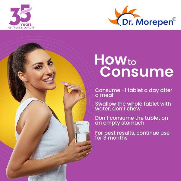Dr. Morepen Multivitamin Tablet - Women 60's - Women Health