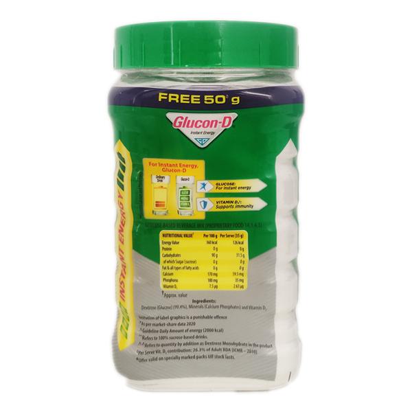 Glucon-D Instant Energy Powder - Regular (Jar) 450 g - Energy Drinks