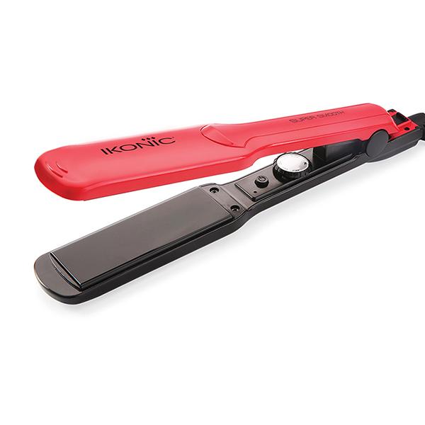Netmeds | IKONIC Super Smooth hair straightener Red & Black 1U