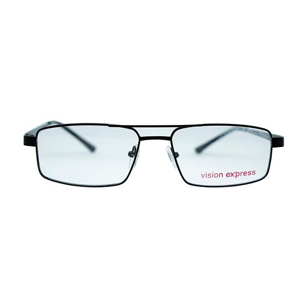 Vision Express 29450 MF (including UV blue lens) - Matt black - Men Eyeglasses