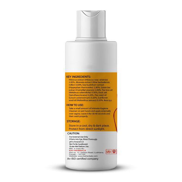 Zenius Intimate Hygiene pH 3.5 Cleanser for Women - Sunflower & Green Tea 100 ml - Personal Care (Ayush)