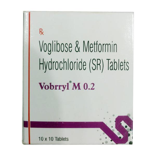VOBRRYL M 0.2mg Tablet 10's - Diabetes-Ant