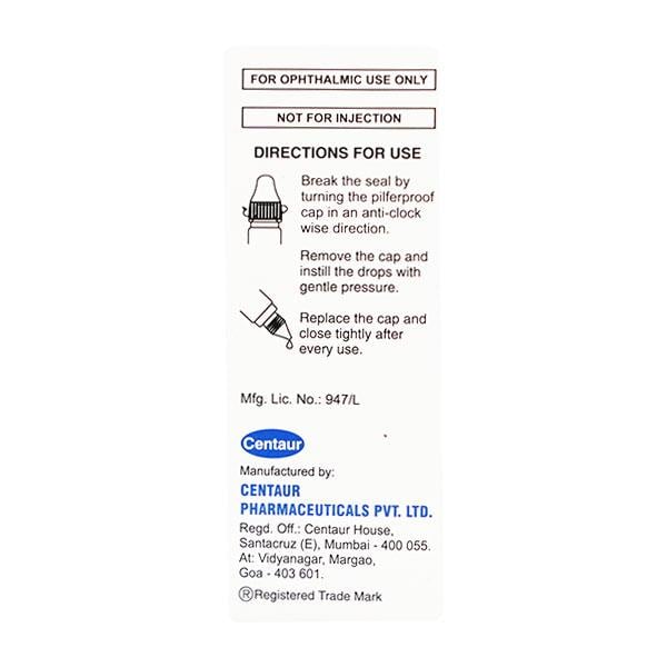 Centaflox  Eye Drops 5ml - Eye Infections-Eaa