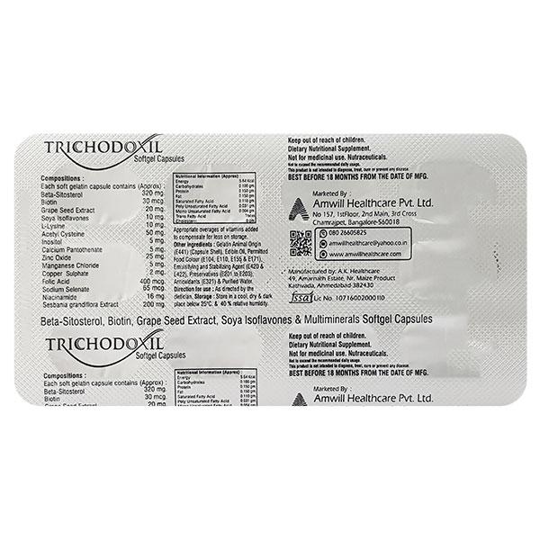 TRICHODOXIL Softgel Capsule 10's - Supplements-Vam