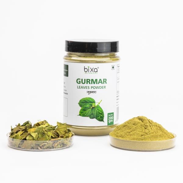 Bixa Botanical Gudmar Leaves Powder 200 gm - Diabetes Care (Ayush)