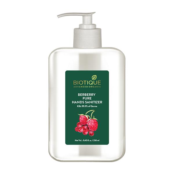 Netmeds | Biotique Advanced Organic Pure Hand Sanitizer - Berberry 250 ml