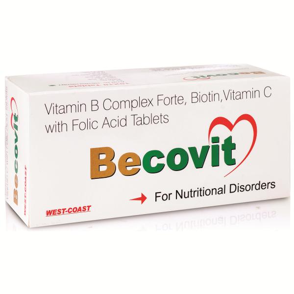 BECOVIT Tablet 10's - Supplements-Vam