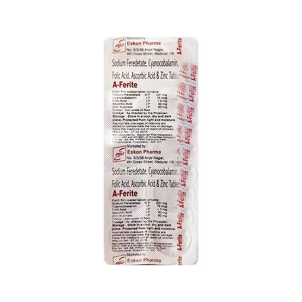 Aferite Tablet 10'S - Supplements-Vam