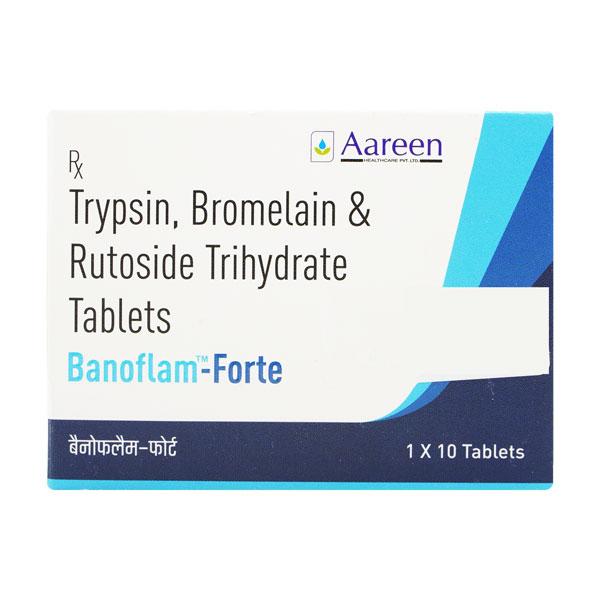 BANOFLAM FORTE Tablet 10's - Pain relief-Ant